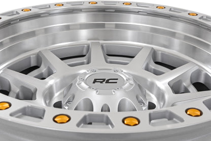 Rough Country 85 Series Wheel | Имитация бэдлока | Полная полировка | 17x9 | 5x4.5 | -12мм