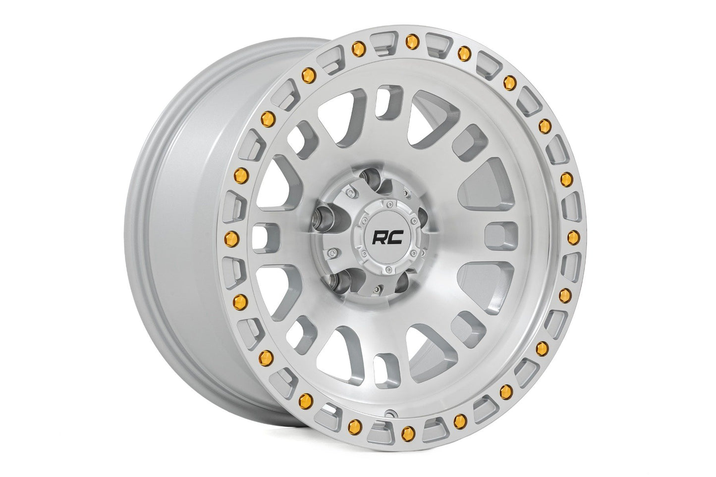 Llanta Rough Country Serie 82 | Una pieza | Mecanizado completo | 17x9 | 5x4.5 | -12 mm