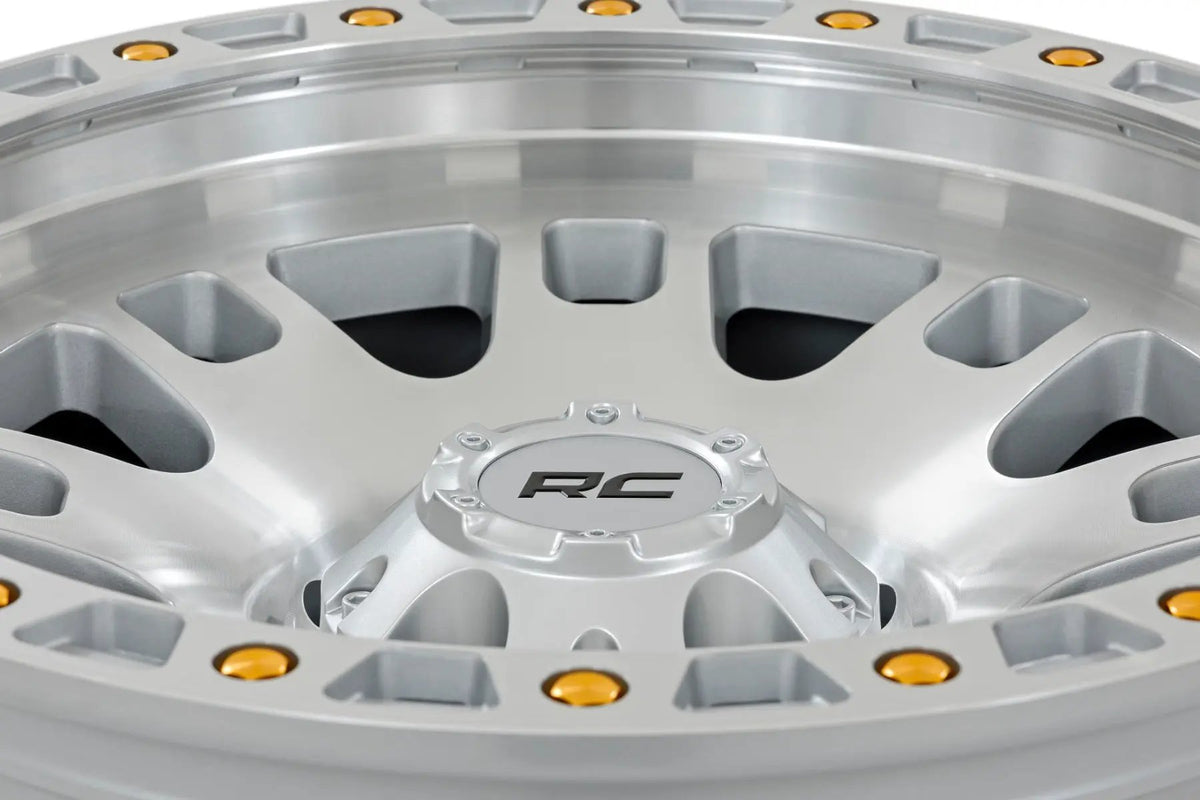Rough Country 82 Series Wheel | One-Piece | Full Machined | 17x9 | 5x5 | -12mm by Rough Country