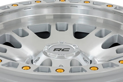 Rough Country 82 Series Wheel | One-Piece | Full Machined | 17x9 | 5x5 | -12mm by Rough Country
