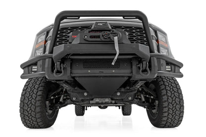 Rough Country Front Bumper | Tubular |Winch Mount | Ford F-150 2WD/4WD (2021-2023) by Rough Country