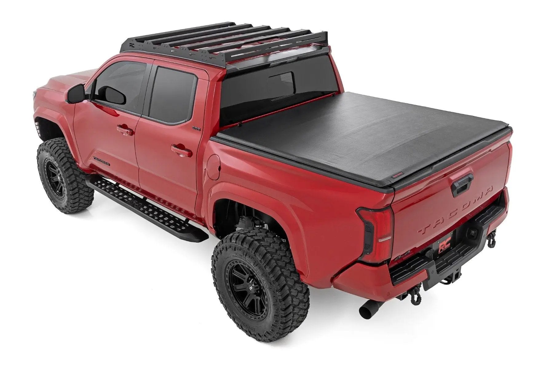 Rough Country Soft Roll Up Bed Cover | 5' Bed | Toyota Tacoma 2WD/4WD (2024-2026) by Rough Country