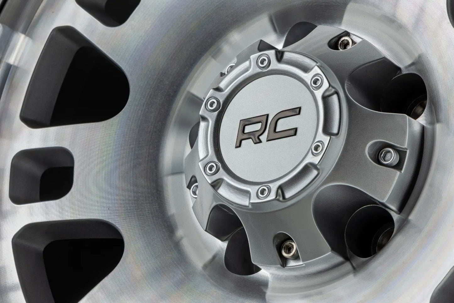 Rough Country 82 Series Wheel | One-Piece | Full Machined | 15x8 | 5x4.5 | -19mm by Rough Country