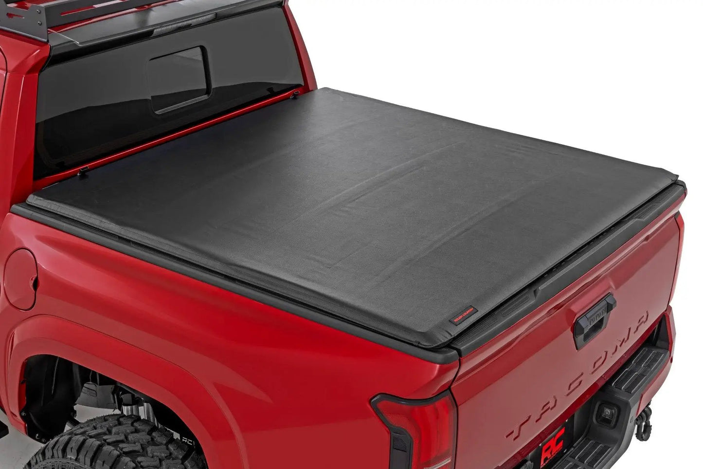 Rough Country Soft Roll Up Bed Cover | 5' Bed | Toyota Tacoma 2WD/4WD (2024-2026) by Rough Country