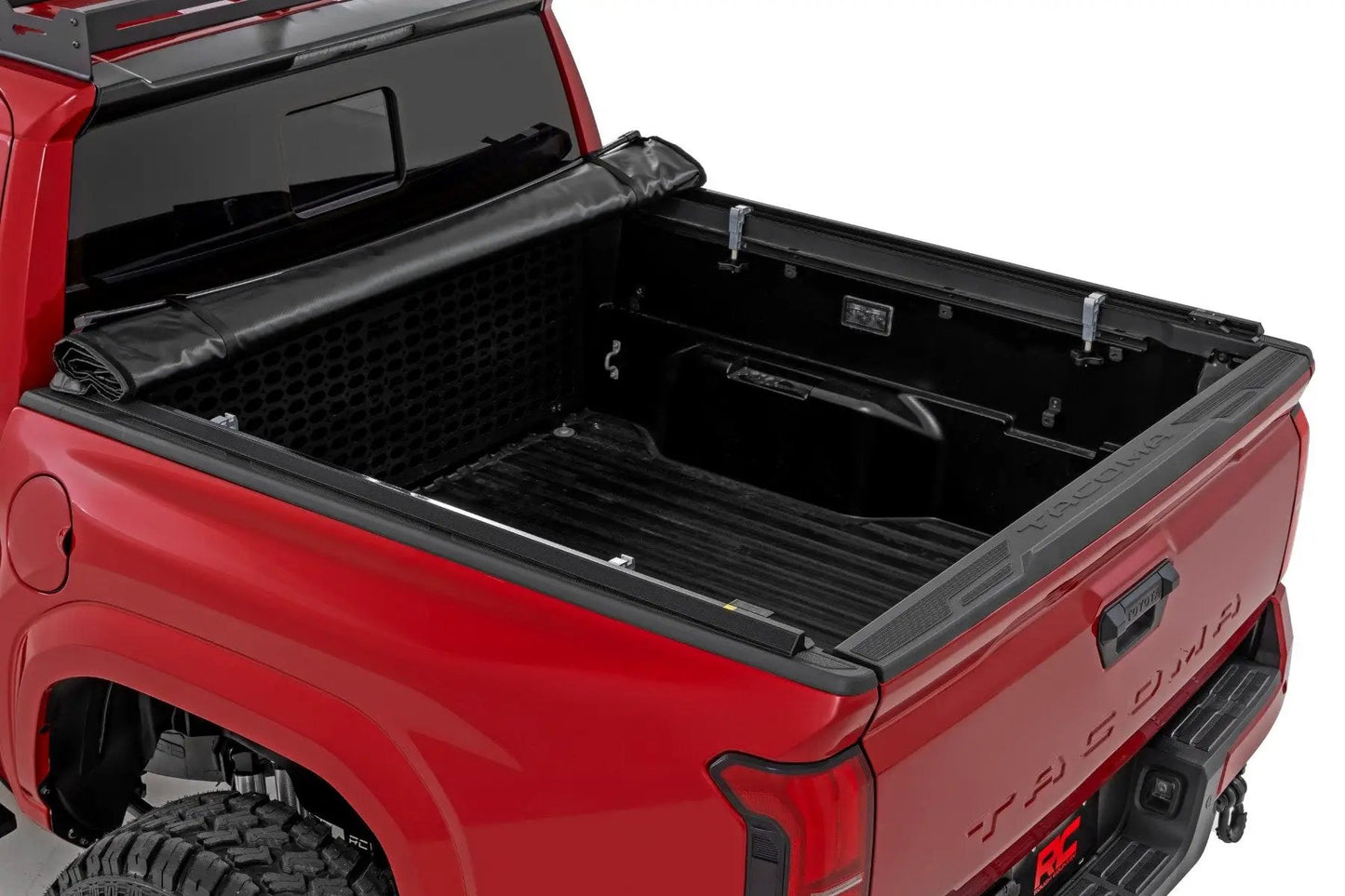 Rough Country Soft Roll Up Bed Cover | 5' Bed | Toyota Tacoma 2WD/4WD (2024-2026) by Rough Country