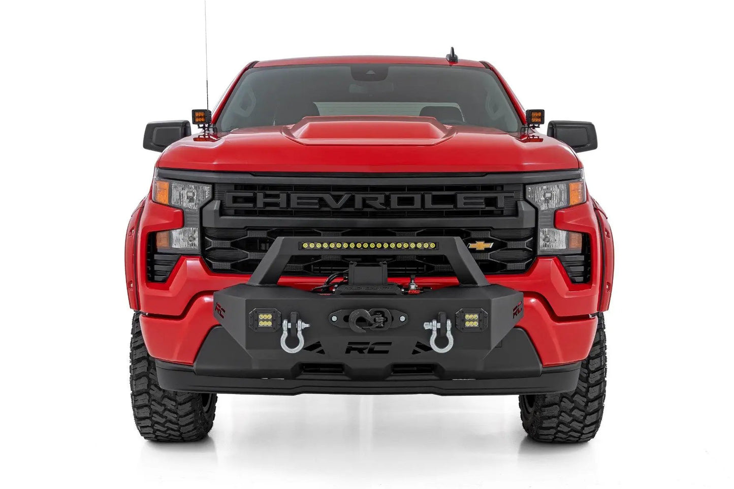 Rough Country EXO Winch Mount Kit | Chevy Silverado 1500 2WD/4WD (2019-2026) by Rough Country