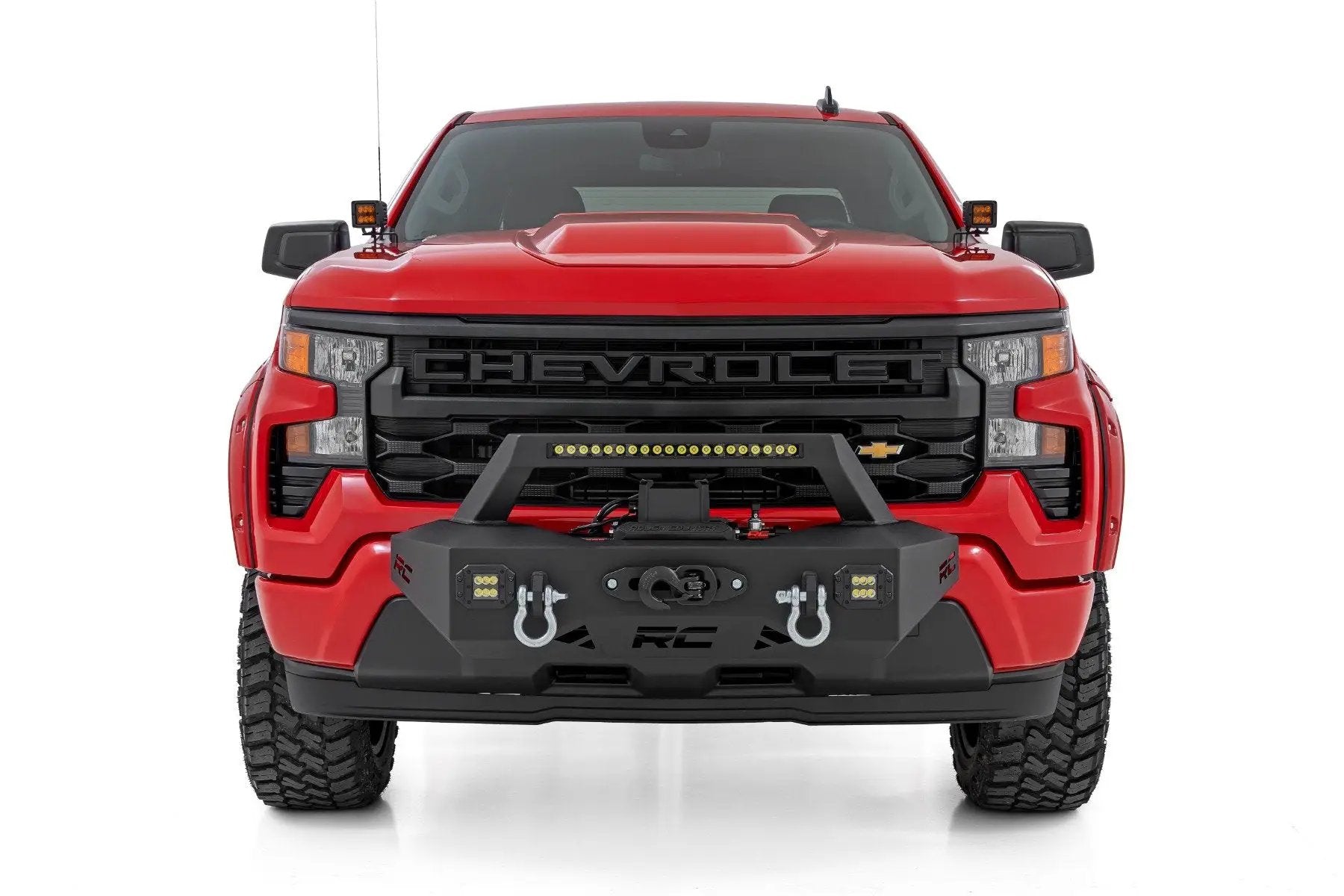 Rough Country EXO Winch Mount Kit | Chevy Silverado 1500 2WD/4WD (2019-2026) by Rough Country