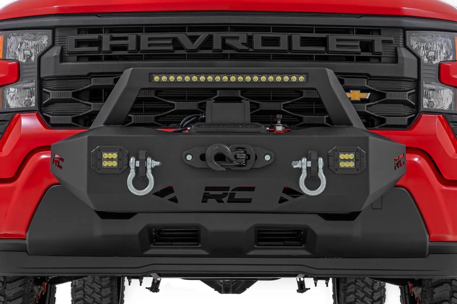 Rough Country EXO Winch Mount Kit | Chevy Silverado 1500 2WD/4WD (2019-2026) by Rough Country