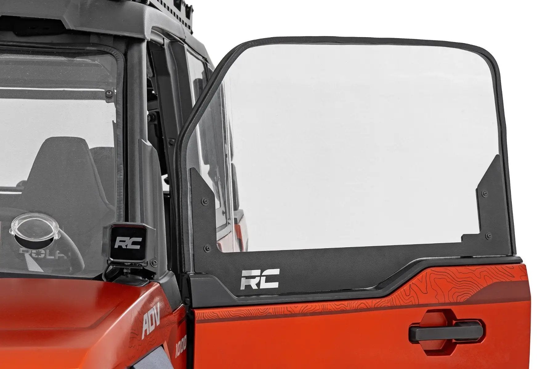 Rough Country Side Windows | Scratch Resistant | Polaris Xpedition ADV 5 by Rough Country