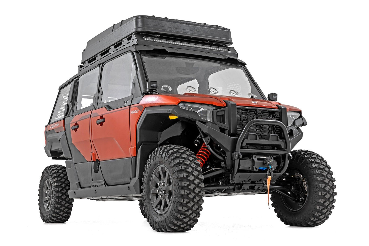 Kit de luces LED | Montaje delantero | Par de 2" negras | DRL ámbar | Polaris XPEDITION ADV 5