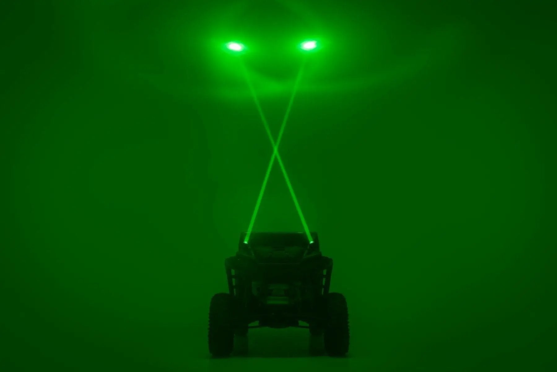 Rough Country Laser Whip Light Kit | RGBW | 2400 Lumens | Pair by Rough Country