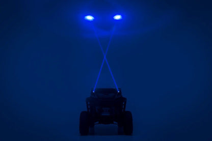 Rough Country Laser Whip Light Kit | RGBW | 2400 Lumens | Pair by Rough Country