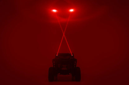 Rough Country Laser Whip Light Kit | RGBW | 2400 Lumens | Pair by Rough Country