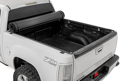 Rough Country Hard Roll Up Bed Cover | 5'9" Bed | Chevy/GMC Sierra/Silverado 1500 (07-13) by Rough Country