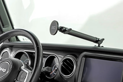 Rough Country Dash Mount | 8" Mount Kit | Jeep Gladiator JT/Wrangler JL 4WD (2018-2026) by Rough Country
