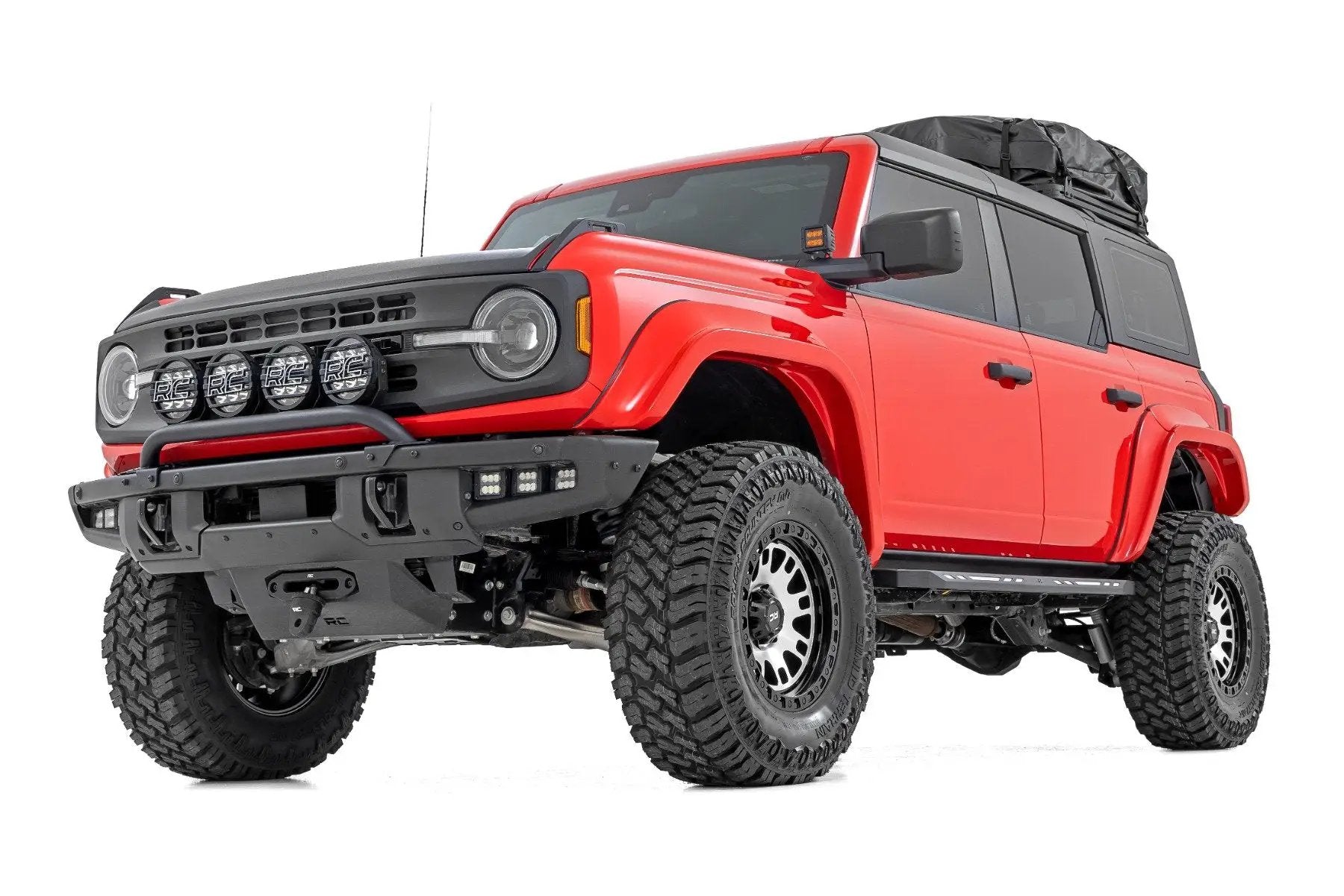 Rough Country Fender Flares | PQ Race Red | Ford Bronco 4WD (2021-2025) by Rough Country