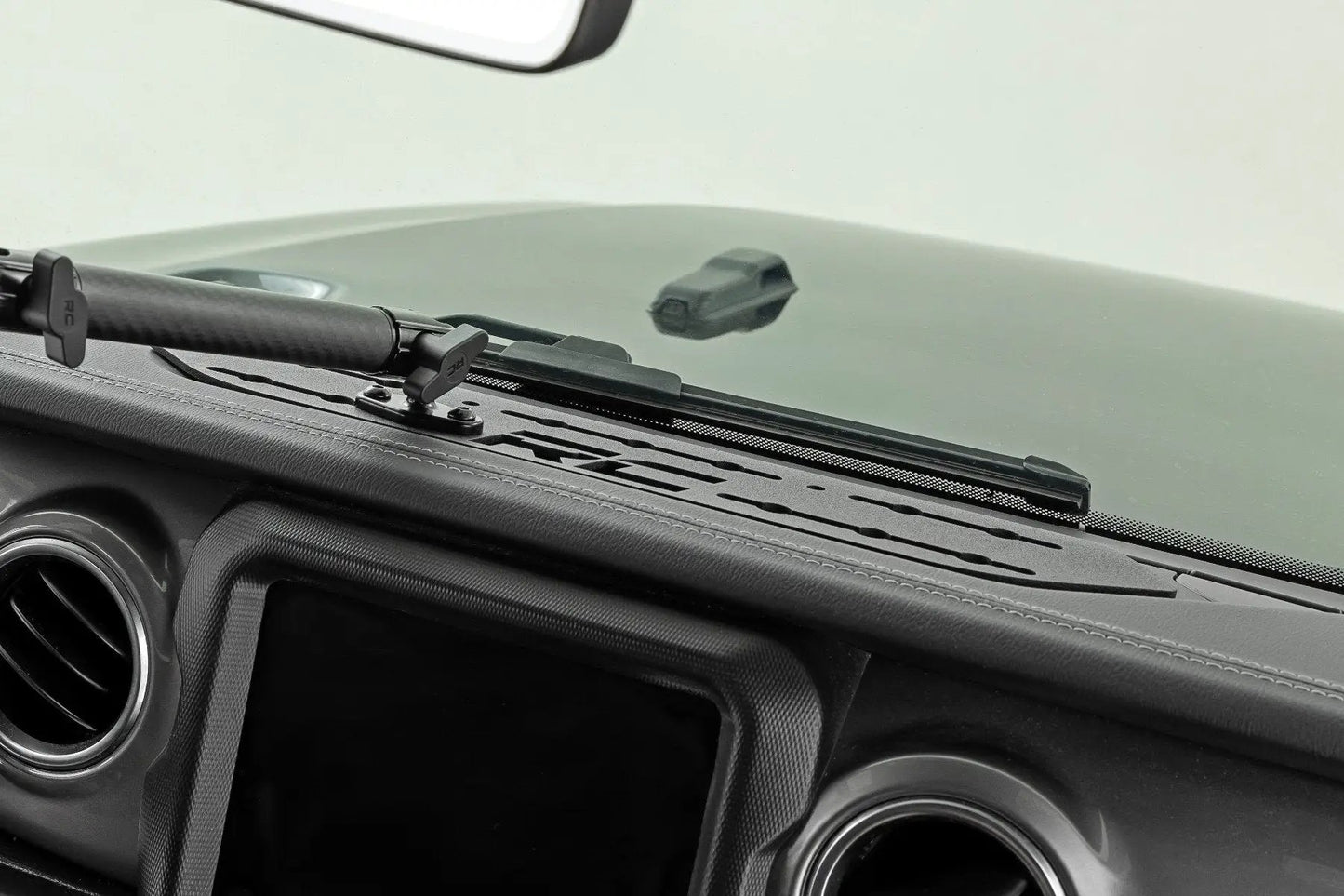 Rough Country Dash Mount | 8" Mount Kit | Jeep Gladiator JT/Wrangler JL 4WD (2018-2026) by Rough Country