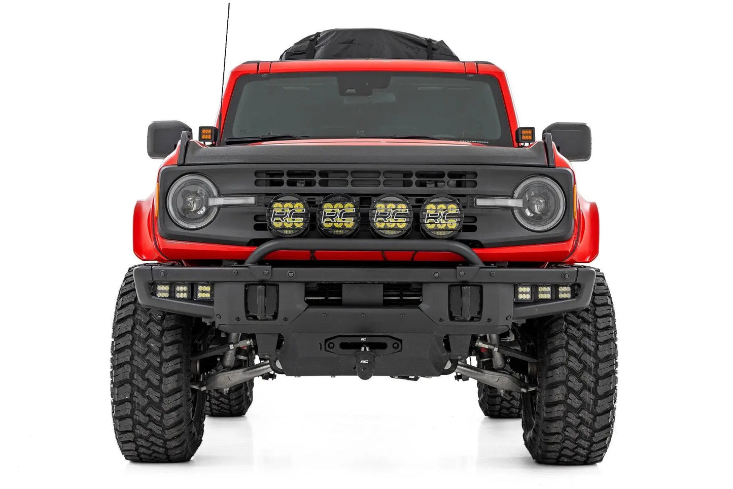 Rough Country Fender Flares | PQ Race Red | Ford Bronco 4WD (2021-2025) by Rough Country