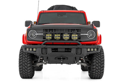 Rough Country Fender Flares | PQ Race Red | Ford Bronco 4WD (2021-2025) by Rough Country