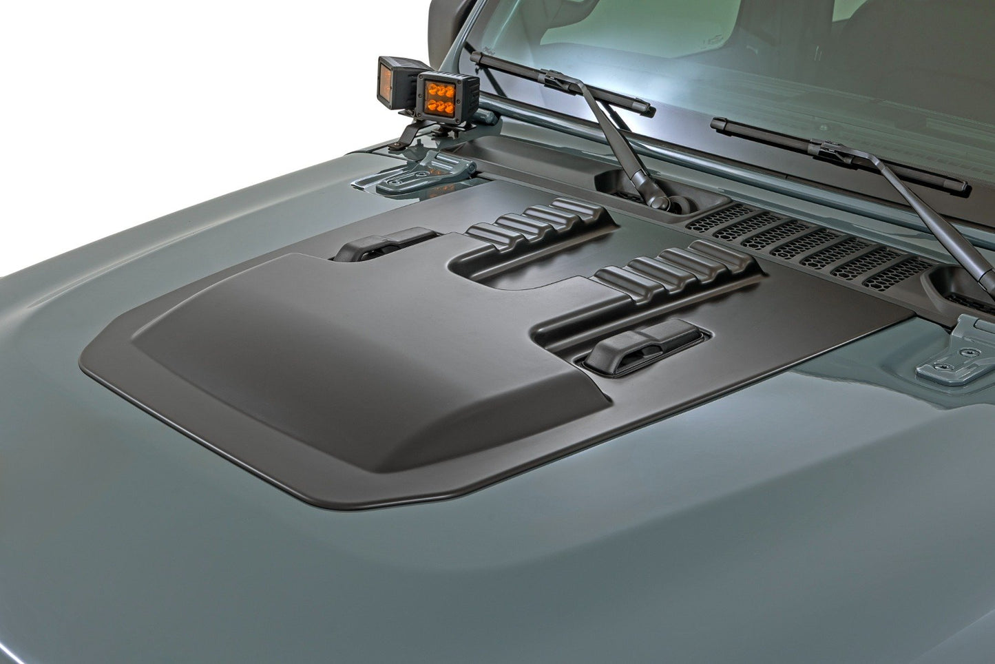 Воздухозаборник капота | PW7 ярко-белый | Jeep Gladiator JT/Wrangler JL 4WD (2018-2026)