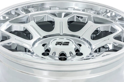 Rough Country 77 Series Wheel | One-Piece | Chrome | 20x9 | 6x135 | +18mm by Rough Country