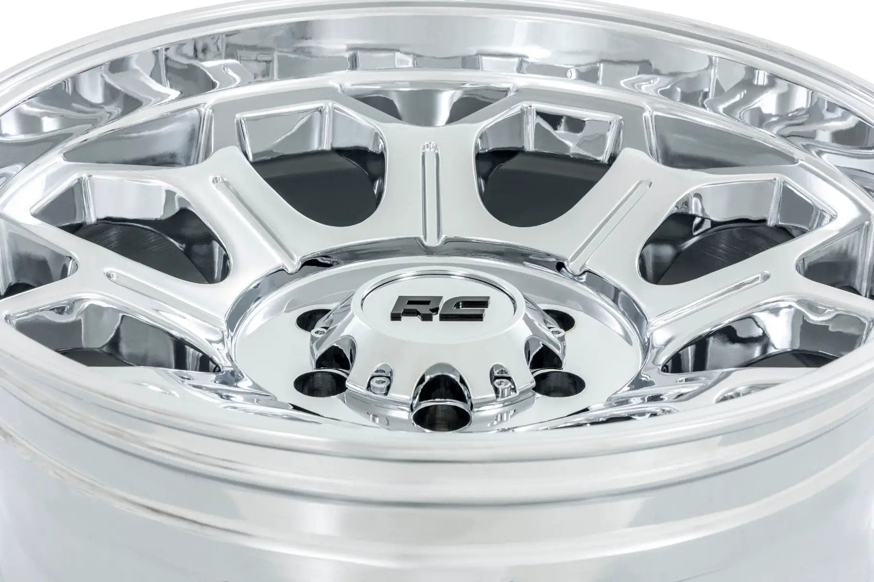 Rough Country 77 Series Wheel | One-Piece | Chrome | 20x9 | 6x135 | -12mm by Rough Country