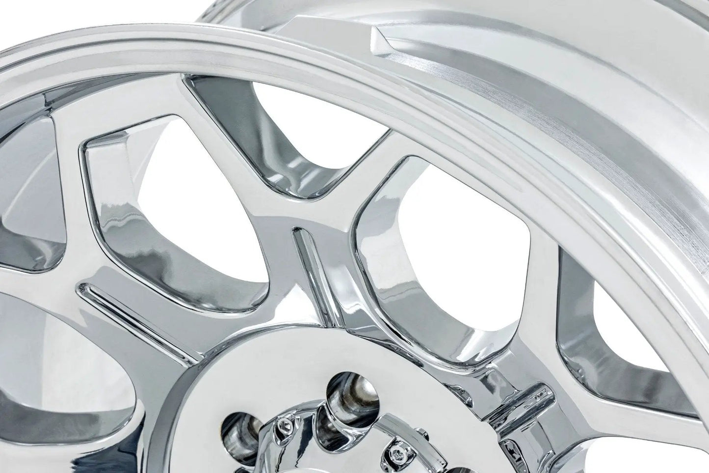 Rough Country 77 Series Wheel | One-Piece |Chrome | 22x12 | 8x180 | -44mm by Rough Country