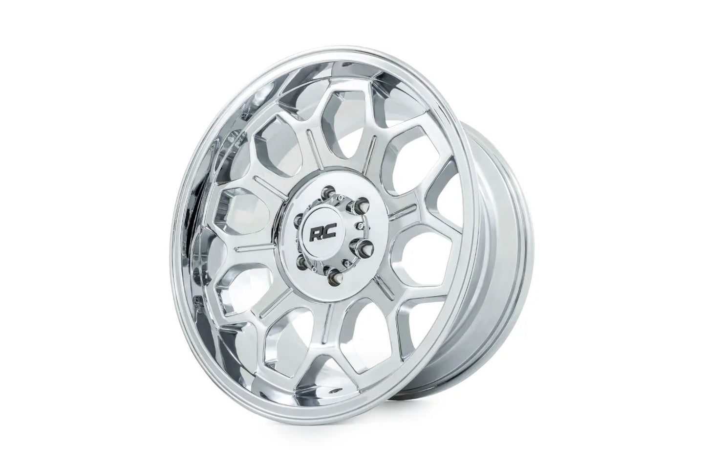 Rough Country 77 Series Wheel | One-Piece |Chrome | 22x12 | 8x6.5 | -44mm by Rough Country
