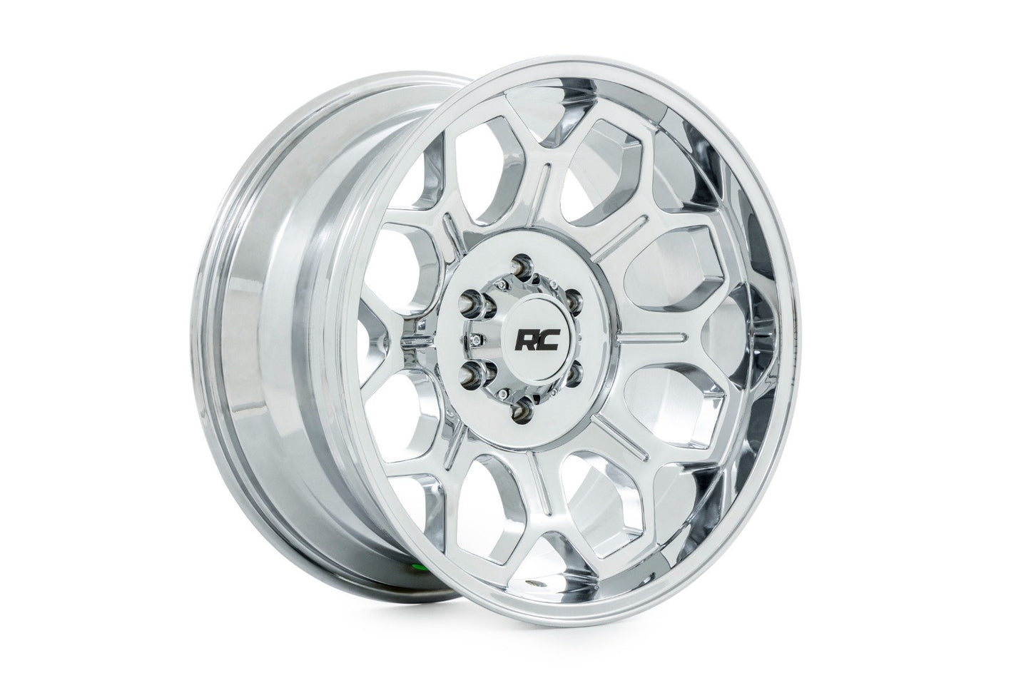 Rueda Rough Country Serie 77 | Una pieza | Cromo | 20x10 | 6x5.5 | -25 mm