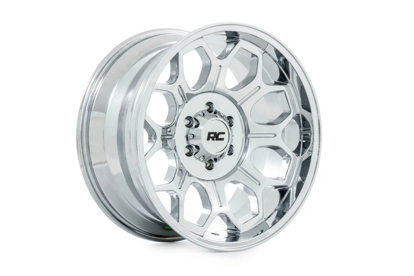Rough Country 77 Series Wheel | One-Piece |Chrome | 22x12 | 6x135 | -44mm by Rough Country