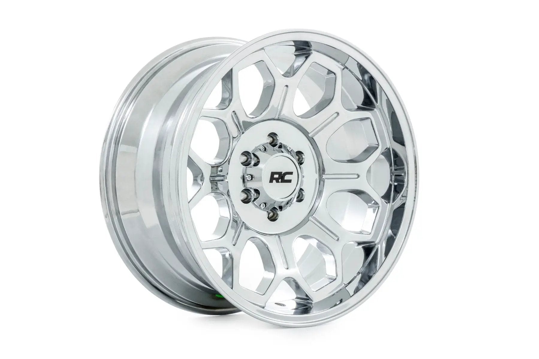 Rough Country 77 Series Wheel | One-Piece |Chrome | 22x12 | 6x135 | -44mm by Rough Country