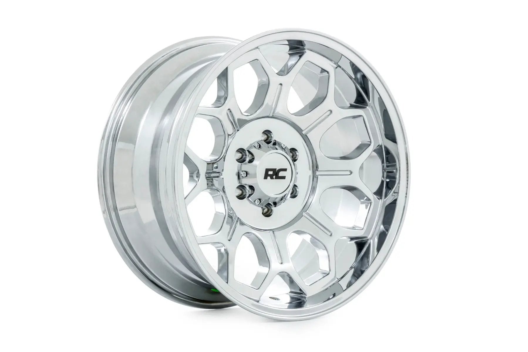 Rough Country 77 Series Wheel | One-Piece | Chrome | 20x9 | 6x135 | -12mm by Rough Country