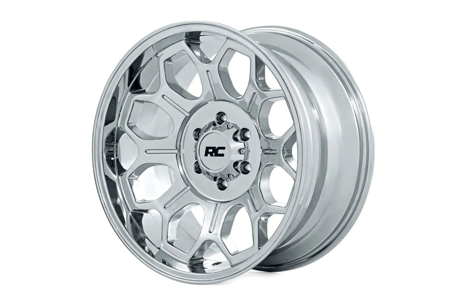 Rough Country 77 Series Wheel | One-Piece |Chrome | 22x12 | 8x6.5 | -44mm by Rough Country