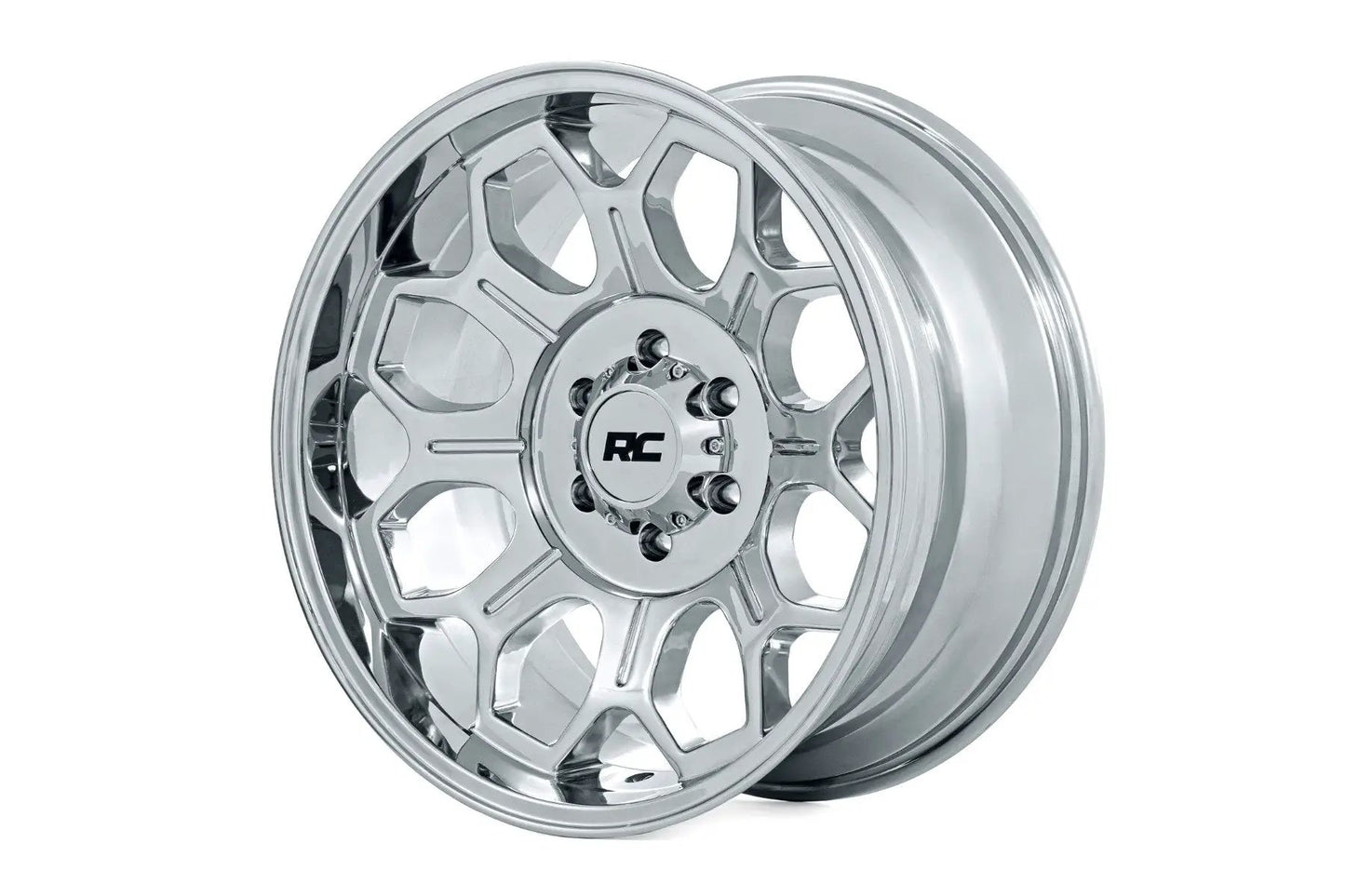 Rough Country 77 Series Wheel | One-Piece |Chrome | 22x12 | 6x5.5 | -44mm by Rough Country