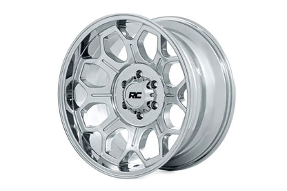 Rough Country 77 Series Wheel | One-Piece | Chrome | 20x9 | 6x135 | -12mm by Rough Country