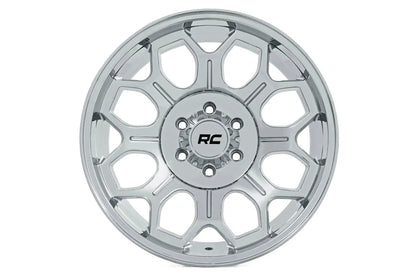 Rough Country 77 Series Wheel | One-Piece | Chrome | 20x9 | 6x5.5 | +18mm by Rough Country