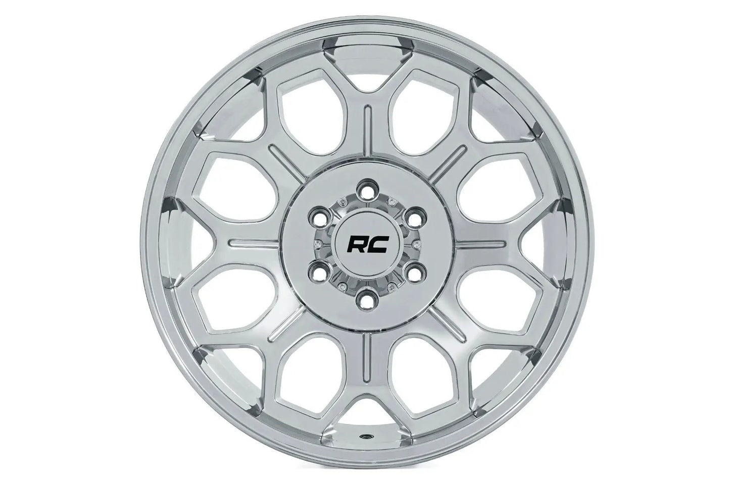 Rough Country 77 Series Wheel | One-Piece | Chrome | 20x9 | 6x135 | +18mm by Rough Country