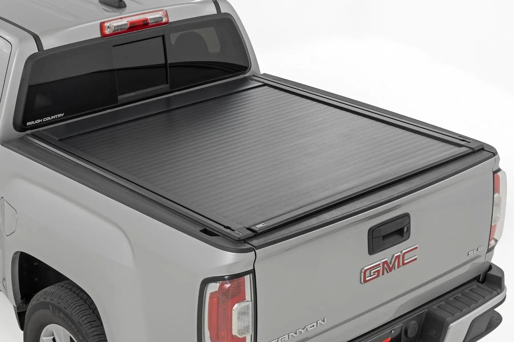 Rough Country Powered Retractable Bed Cover | 5' Bed | Chevy/GMC Canyon/Colorado (15-26) by Rough Country