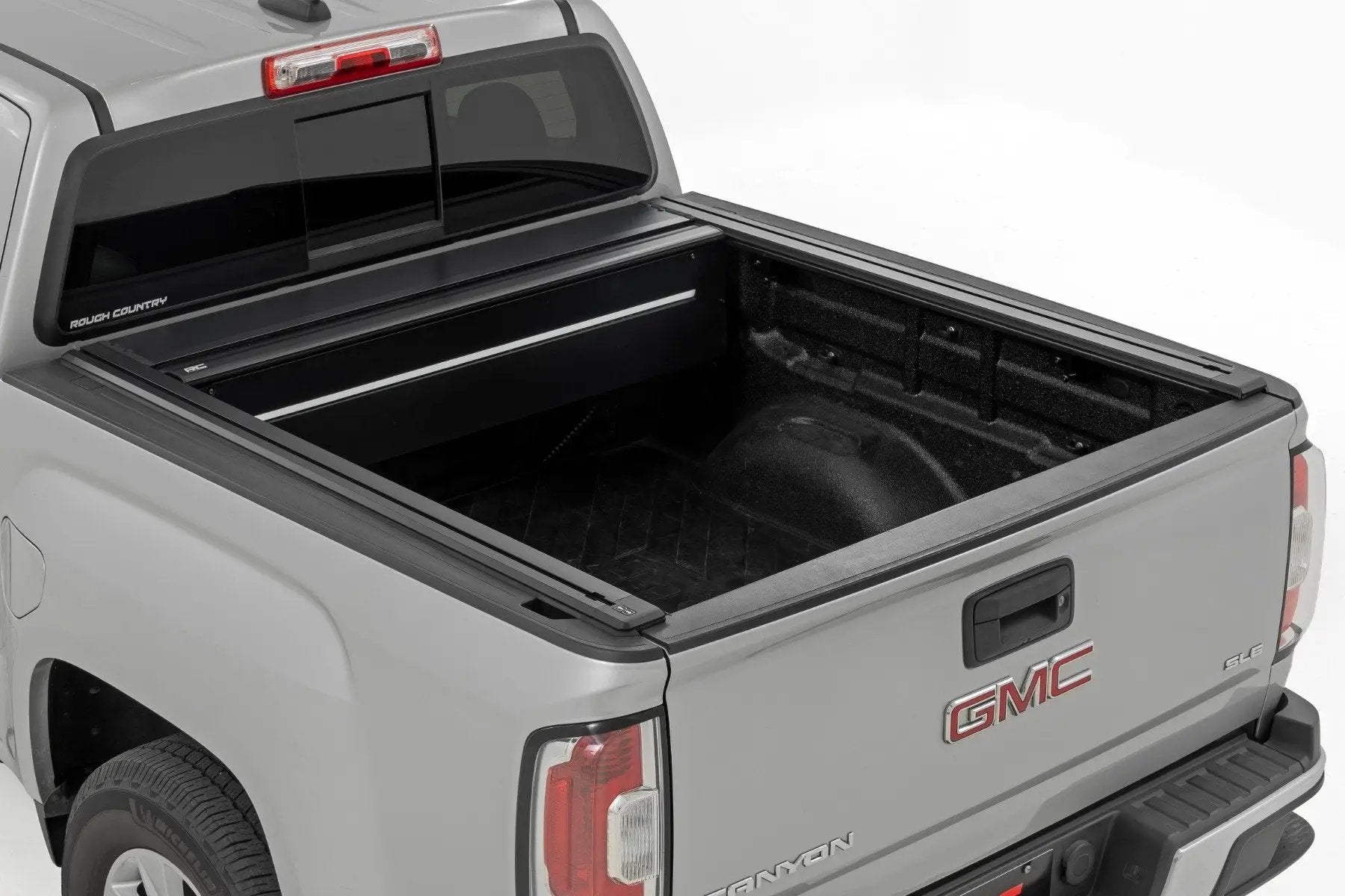 Rough Country Powered Retractable Bed Cover | 5' Bed | Chevy/GMC Canyon/Colorado (15-26) by Rough Country
