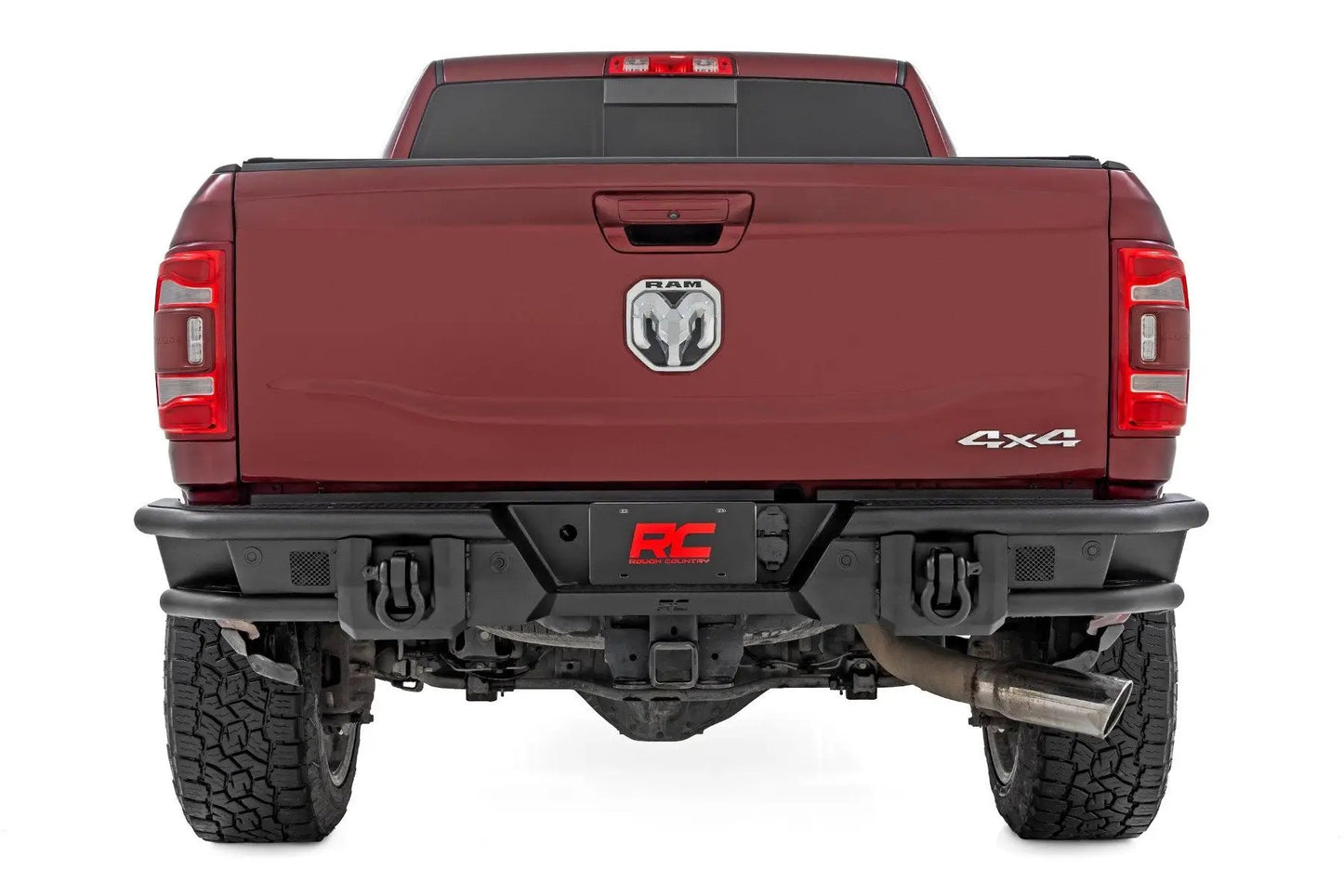 Rough Country Rear Bumper | Tubular | Ram 2500 (10-26)/3500 (11-25) 2WD/4WD by Rough Country