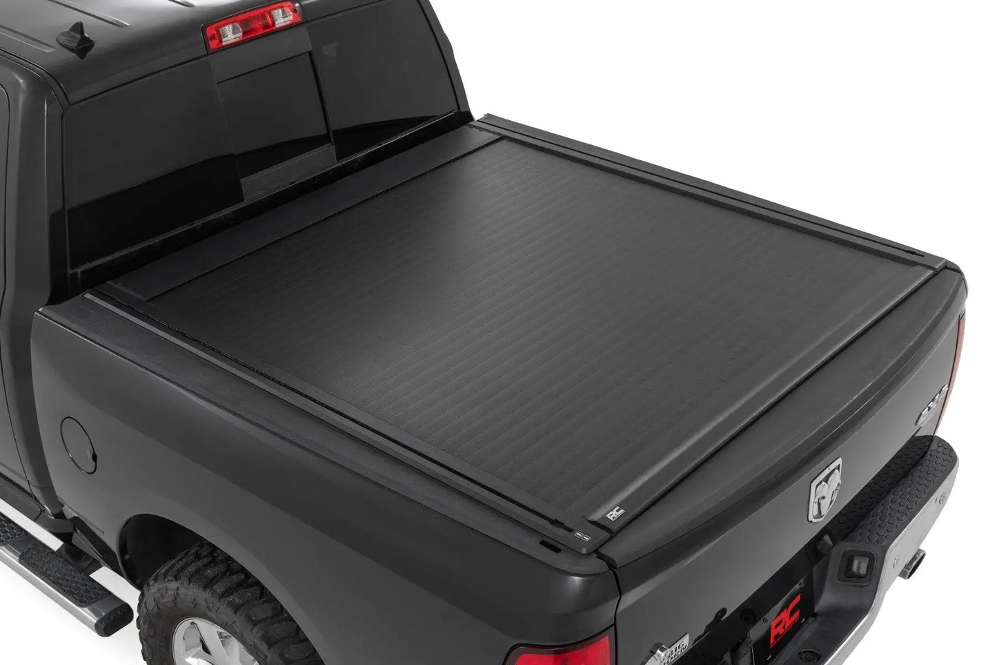Rough Country Powered Retractable Bed Cover | 5'7" Bed | Ram 1500 2WD/4WD (2009-2018 & Classic) by Rough Country