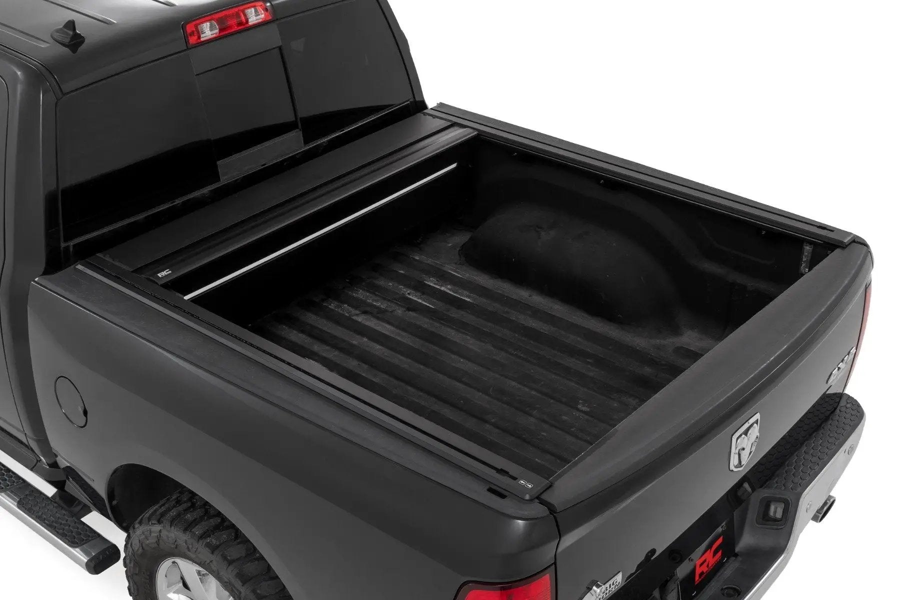 Rough Country Powered Retractable Bed Cover | 5'7" Bed | Ram 1500 2WD/4WD (2009-2018 & Classic) by Rough Country