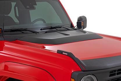 Rough Country Hood Scoop | Gloss Black | Ford Bronco 4WD (2021-2025)
