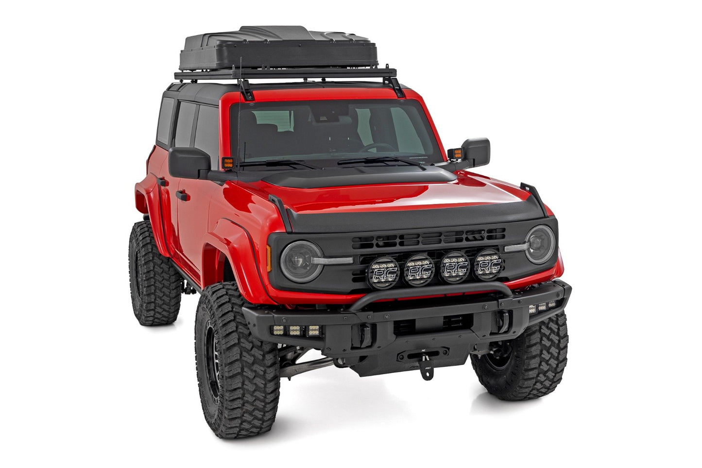 Entrada de aire del capó | Rojo Race PQ | Ford Bronco 4WD (2021-2025)