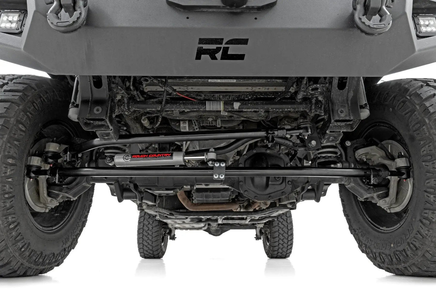 Rough Country High Steer Kit | w/ N3 Steering Stabilizer | Jeep Gladiator JT/Wrangler JL (18-26) by Rough Country