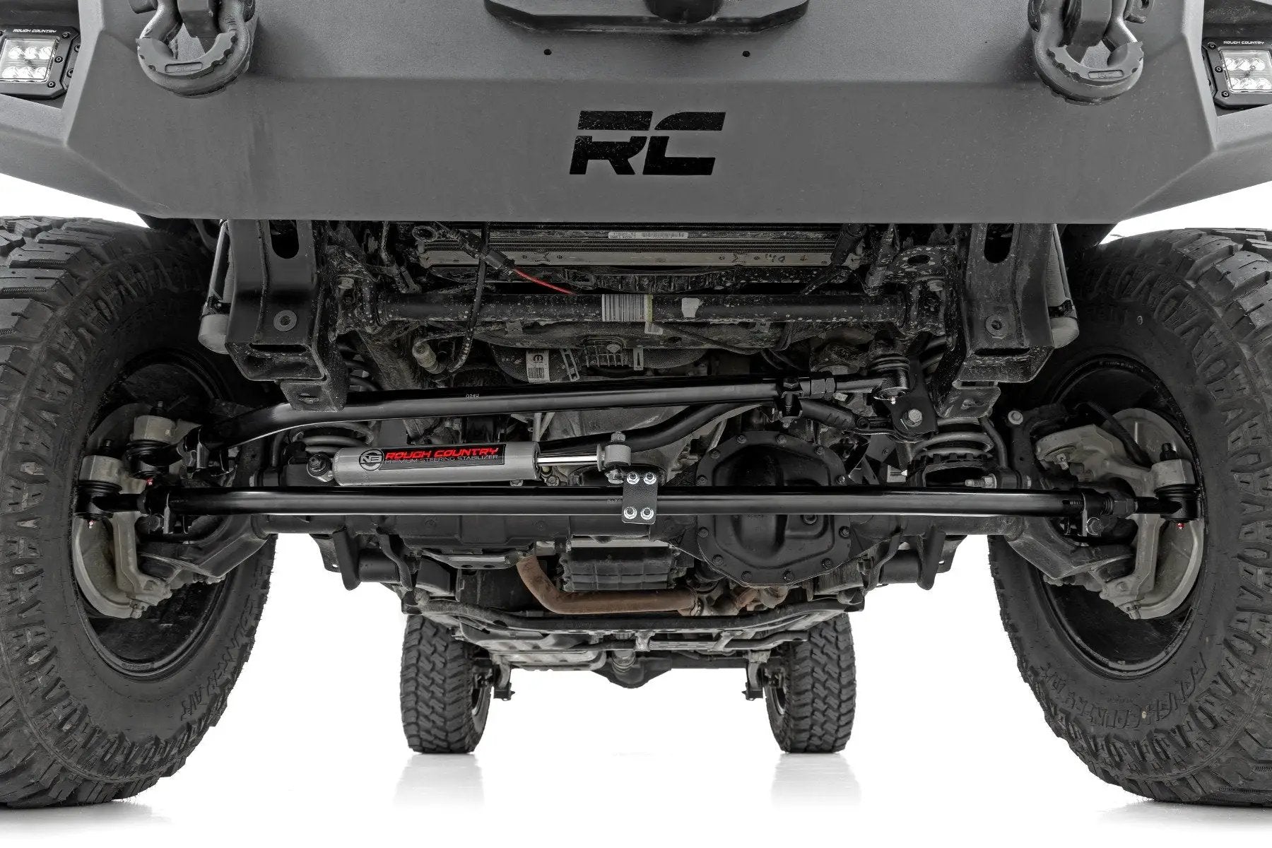 Rough Country High Steer Kit | w/ N3 Steering Stabilizer | Jeep Gladiator JT/Wrangler JL (18-26) by Rough Country