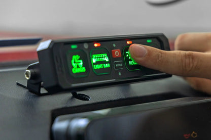 Rough Country 4 Gang Switch Panel | RGB Backlit Buttons | Multifunction Modes by Rough Country