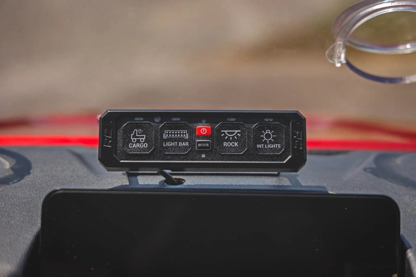 Rough Country 4 Gang Switch Panel | RGB Backlit Buttons | Multifunction Modes by Rough Country