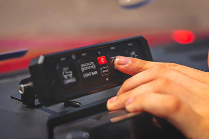 Rough Country 4 Gang Switch Panel | RGB Backlit Buttons | Multifunction Modes by Rough Country