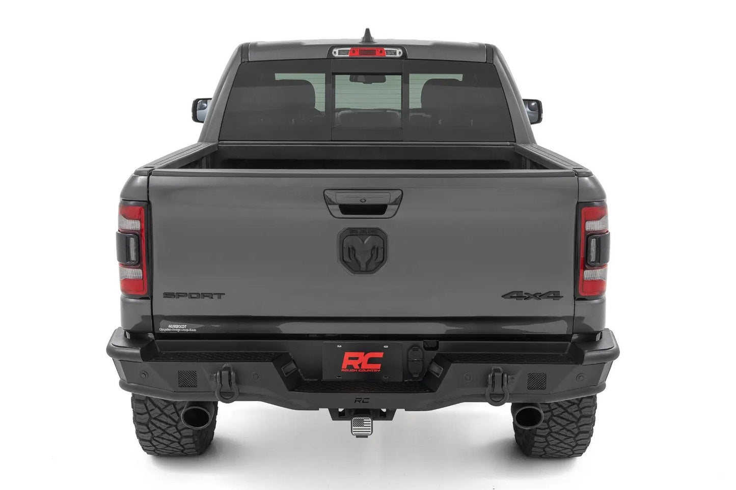 Rough Country Rear Bumper | Tubular | Ram 1500 2WD/4WD (2019-2024) by Rough Country